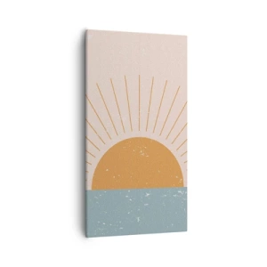 Bild auf Leinwand - Leinwandbild - Alltägliches Wunder - 55x100 cm