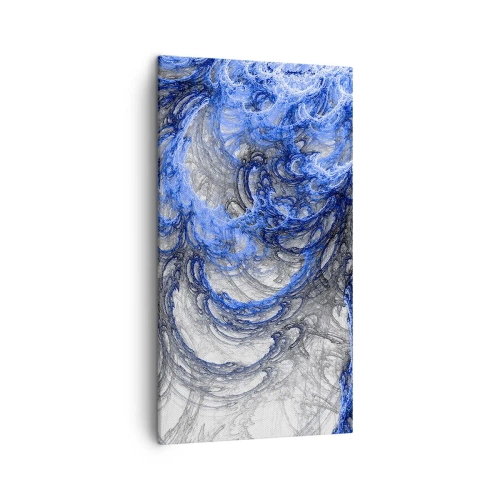 Bild auf Leinwand - Leinwandbild - Die Geburt einer Welle - 45x80 cm