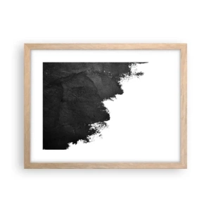Poster in einem Rahmen aus heller Eiche - Elemente: Erde - 40x30 cm