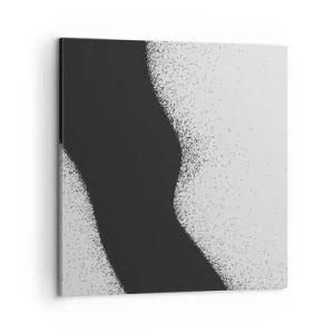 Bild auf Leinwand - Leinwandbild - Flüssiges Gleichgewicht - 60x60 cm