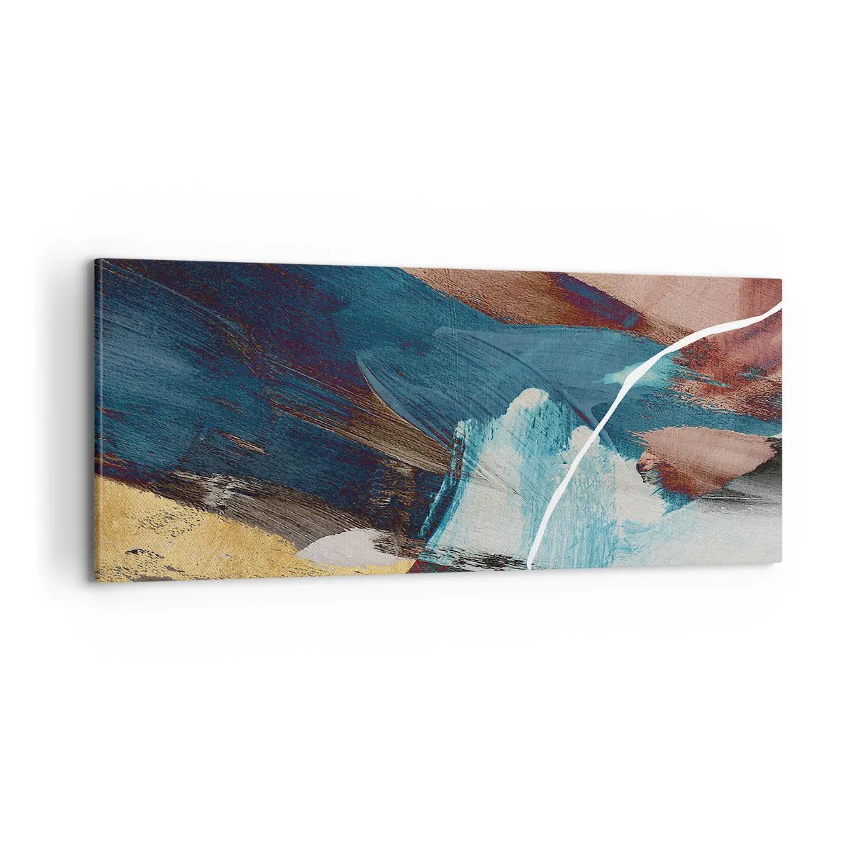Bild auf Leinwand - Leinwandbild - Großzügig und mit Energie - 100x40 cm