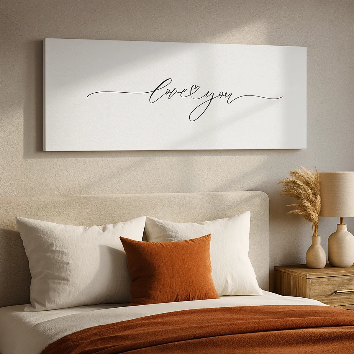 Bild auf Leinwand - Leinwandbild - Schwarz auf weiß - 30x30 cm