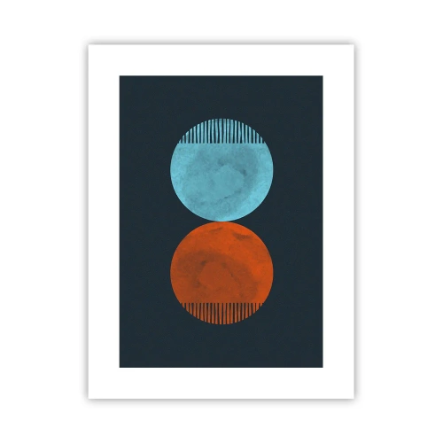 Poster - Nur Geometrie? - 30x40 cm