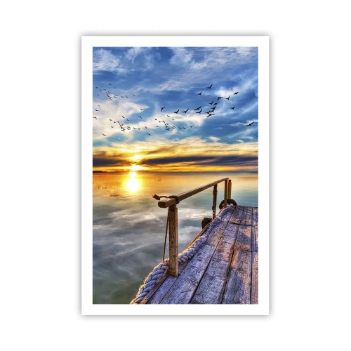 Poster - Der Wind geht zur Ruhe - 61x91 cm