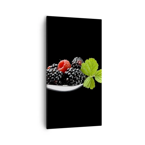 Bild auf Leinwand - Leinwandbild - Der Geschmack der Frische - 55x100 cm