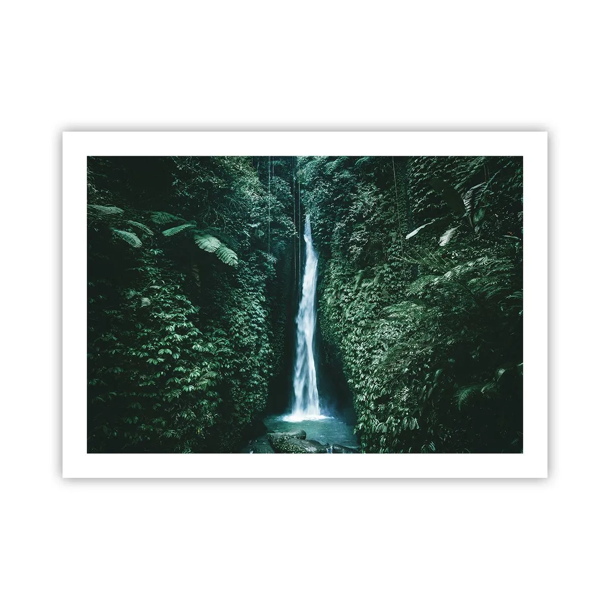 Poster - Tropisches Spa - 70x50 cm