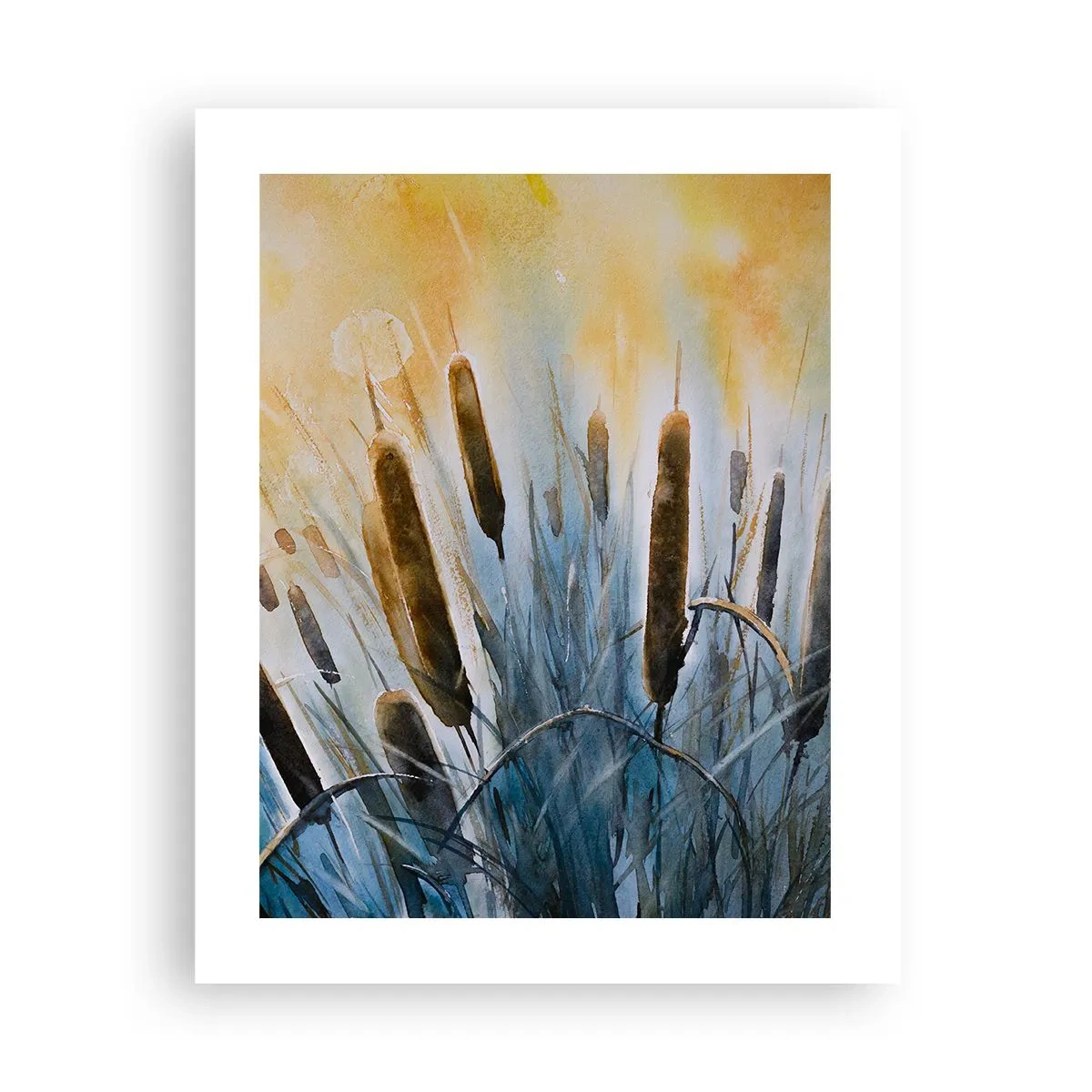 Poster - Die Kälte des Wassers, die Hitze der Sonne - 40x50 cm