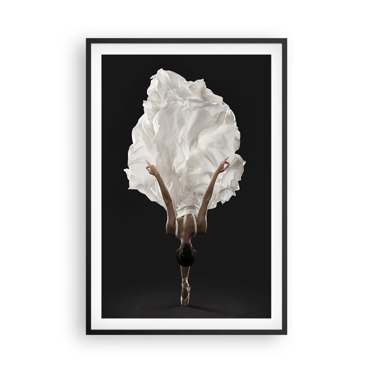 Poster in einem schwarzem Rahmen - Ungewöhnlicher Gürtel - 61x91 cm