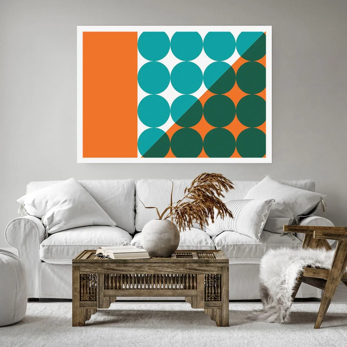 Poster - Nach oben und schräg - 50x40 cm