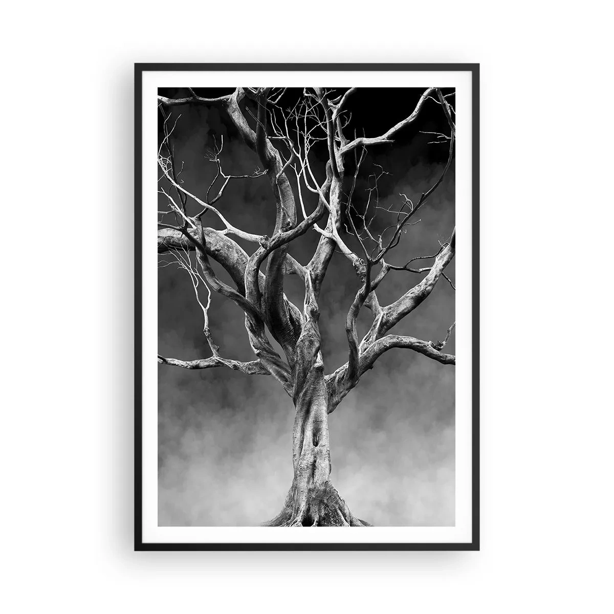 Poster in einem schwarzem Rahmen - Ursprünglich und heilig - 70x100 cm