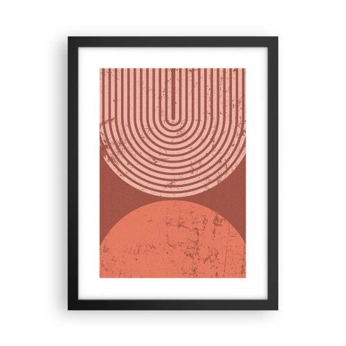 Poster in einem schwarzem Rahmen - Enge Beziehung - 30x40 cm