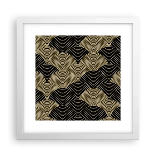 Poster in einem weißen Rahmen - Einheit in der Vielfalt - 30x30 cm