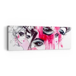 Bild auf Leinwand - Leinwandbild - , - 90x30 cm