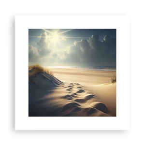 Poster - Beruhigende Landschaft - 30x30 cm