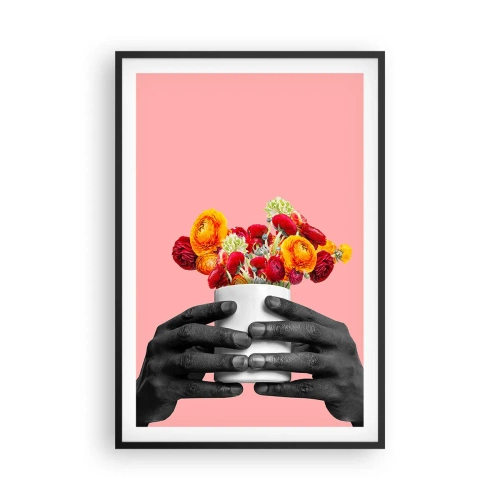 Poster in einem schwarzem Rahmen - Die Apotheose des Lebens - 61x91 cm