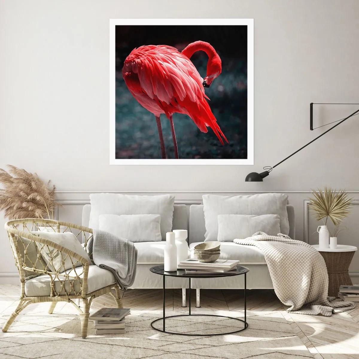 Poster - Ein purpurrotes Gedicht der Natur - 30x30 cm