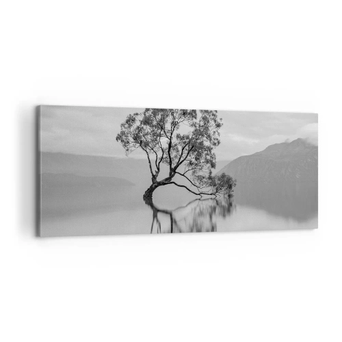 Bild auf Leinwand - Leinwandbild - Es gibt so ein Land - 100x40 cm