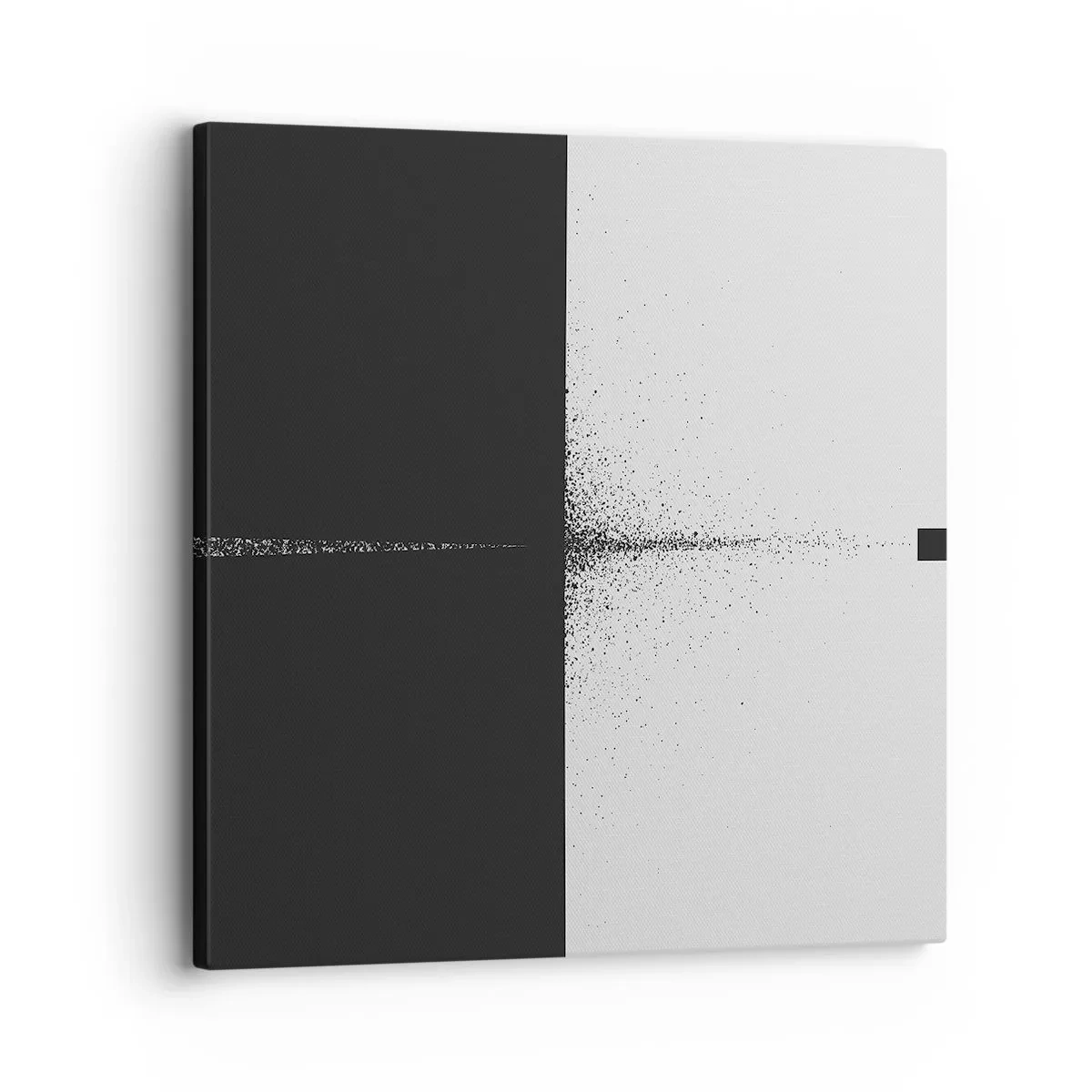 Bild auf Leinwand - Leinwandbild - Direkt zum Ziel - 30x30 cm