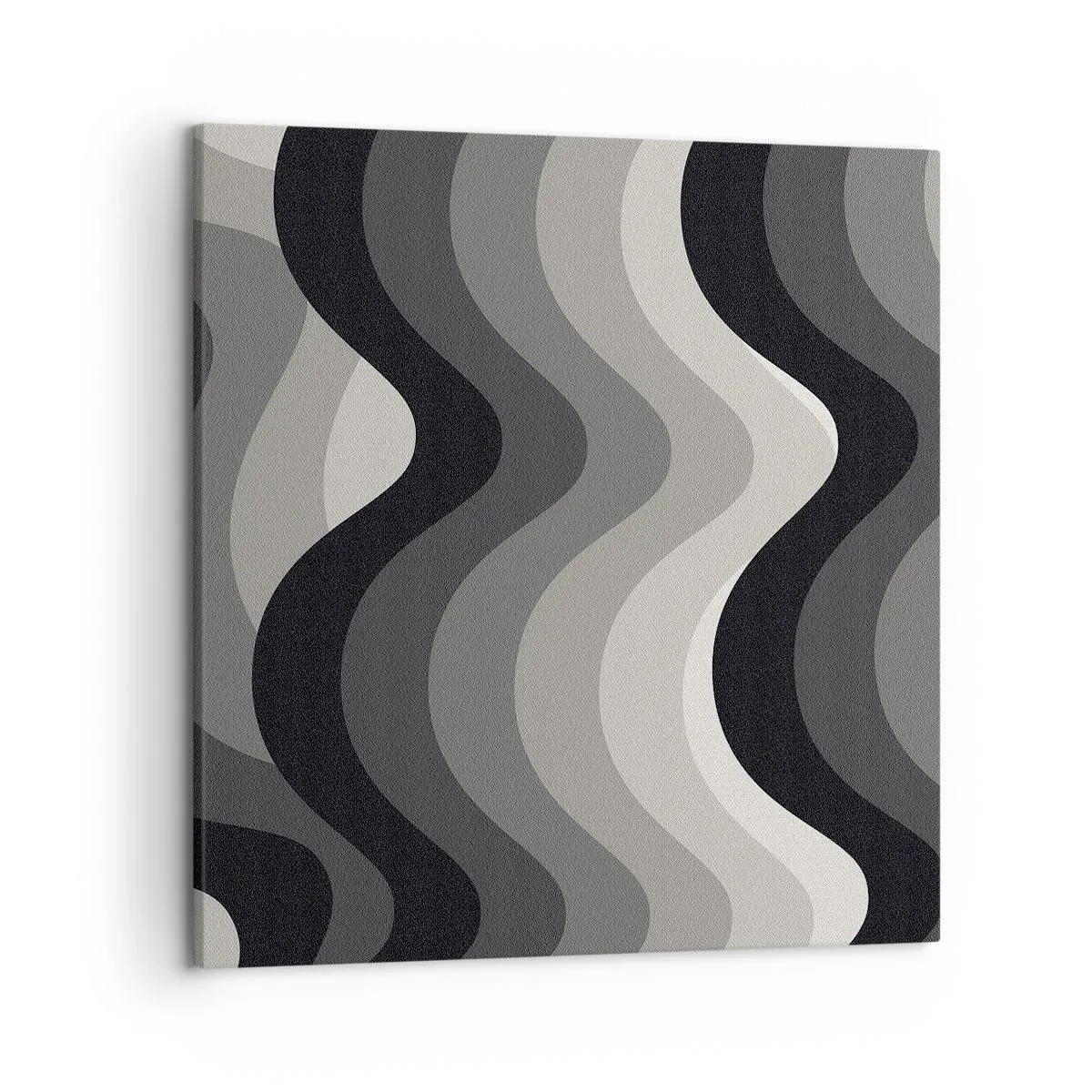Bild auf Leinwand - Leinwandbild - Eine Welle nach der anderen - 50x50 cm