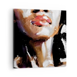 Bild auf Leinwand - Leinwandbild - Stolz ohne Vorurteile - 60x60 cm