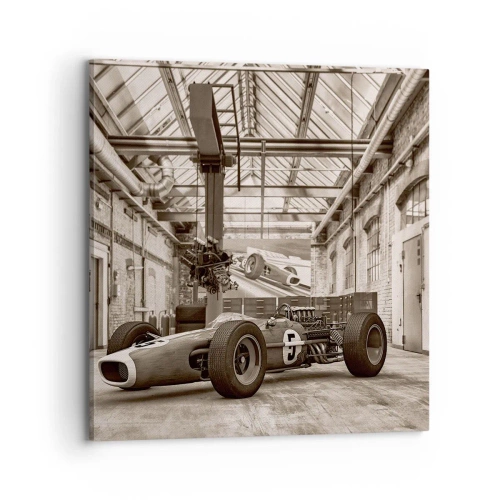 Bild auf Leinwand - Leinwandbild - Die Siegerruhe - 70x70 cm