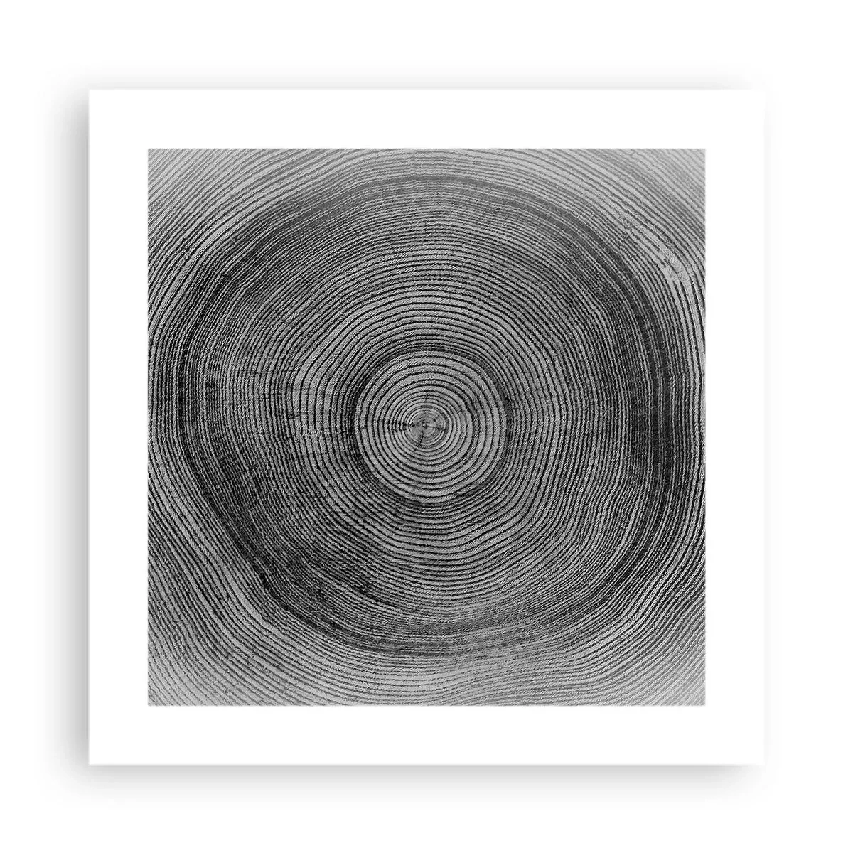 Poster - Zeichen der Zeit - 40x40 cm