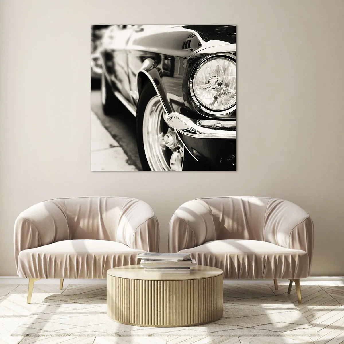 Glasbild - Bild auf glas - Dauerhafter Glanz - 50x50 cm