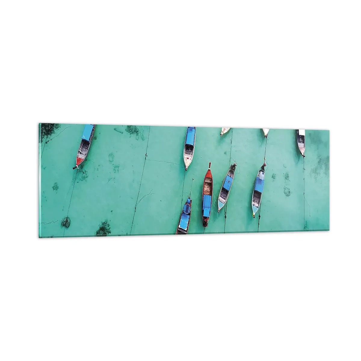 Glasbild - Bild auf glas - In freudiger Erwartung - 90x30 cm