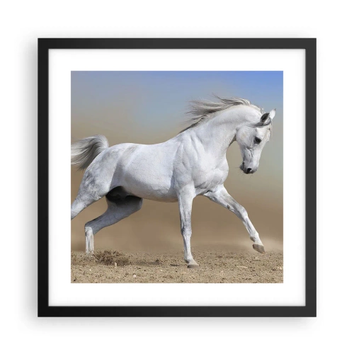 Poster in einem schwarzem Rahmen - Die schönste arabische Sage - 40x40 cm