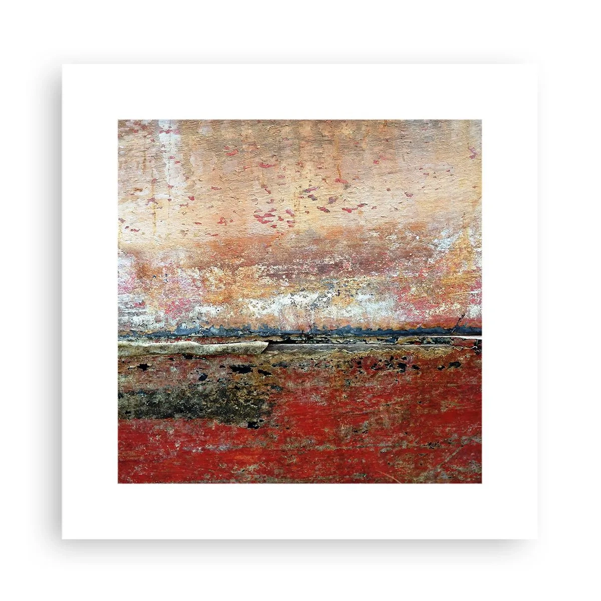 Poster - Vielleicht liegt es am Meer - 30x30 cm