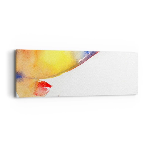 Bild auf Leinwand - Leinwandbild - Bildnis einer Dame - 90x30 cm