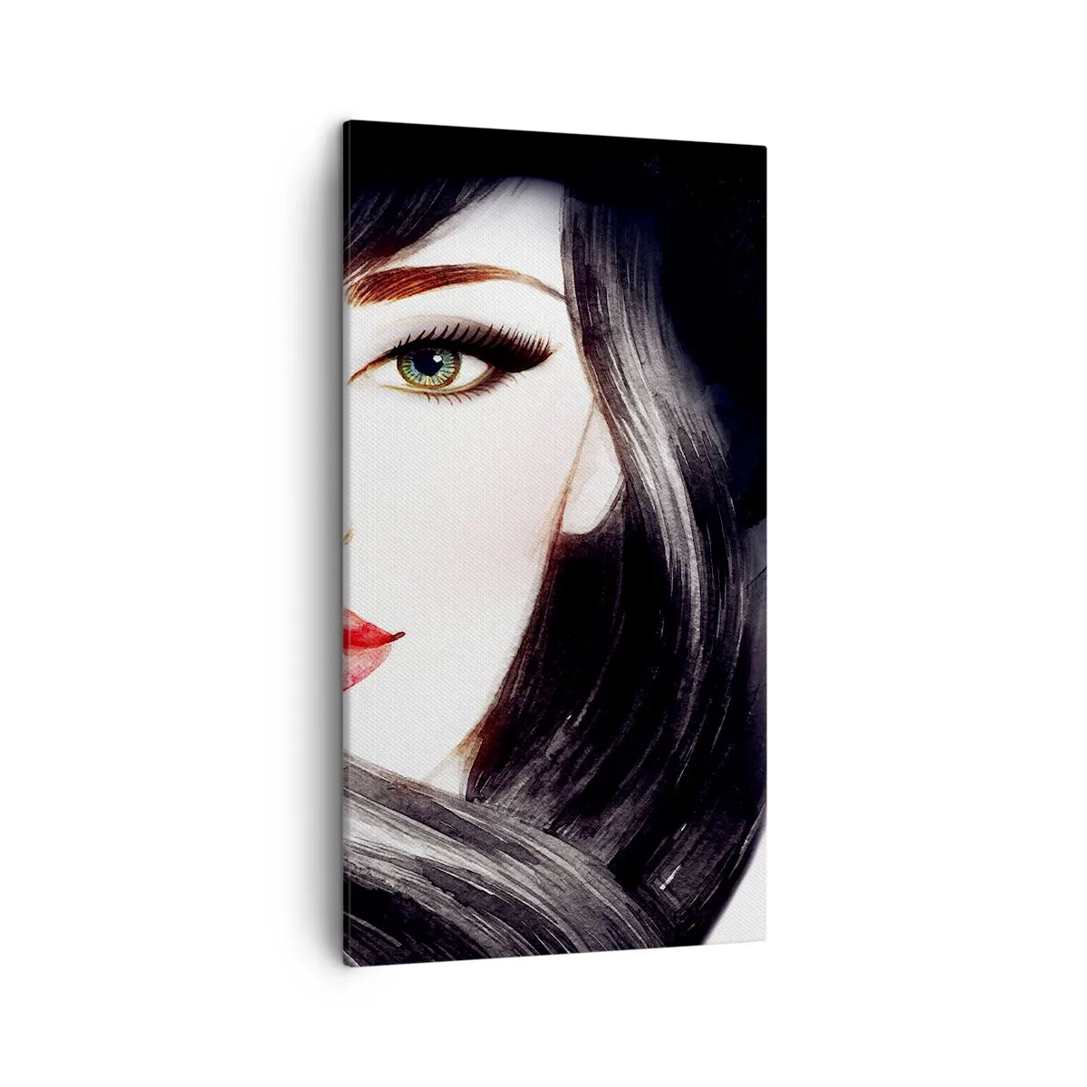 Bild auf Leinwand - Leinwandbild - Saphir-Optik - 45x80 cm