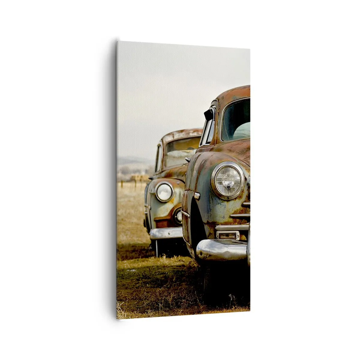 Bild auf Leinwand - Leinwandbild - Eine wohlverdiente Ruhe - 65x120 cm