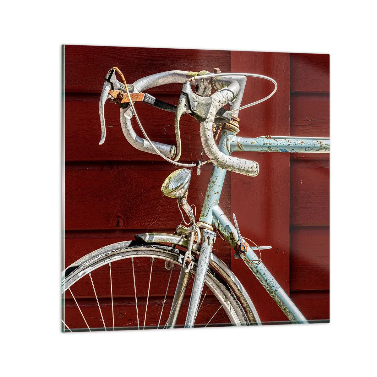 Glasbild - Bild auf glas - Geschaffen um zu siegen - 60x60 cm