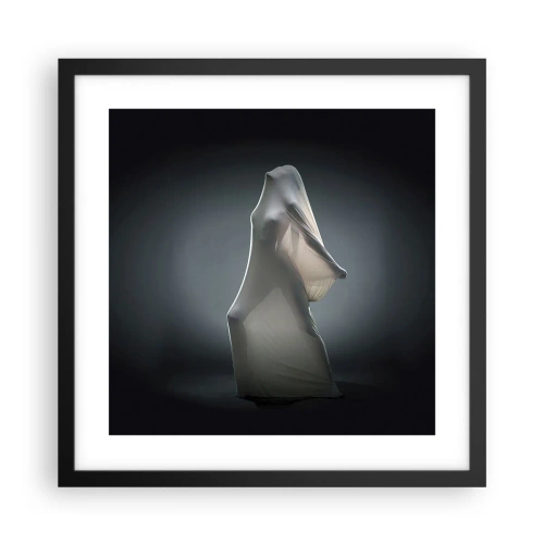 Poster in einem schwarzem Rahmen - Versteckte Wünsche - 40x40 cm