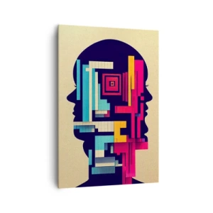 Bild auf Leinwand - Leinwandbild - Neue Anleihen - 70x100 cm