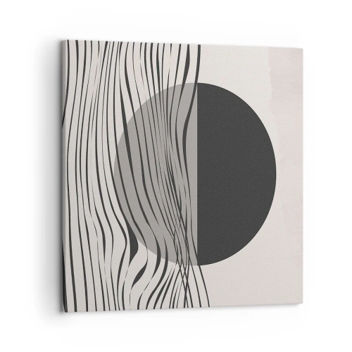 Bild auf Leinwand - Leinwandbild - Halbe Komposition - 50x50 cm