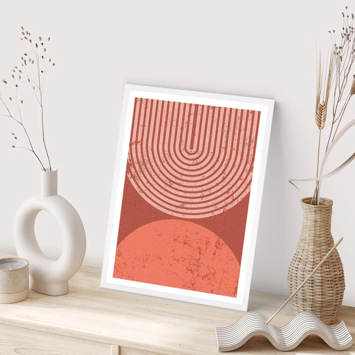 Poster in einem weißen Rahmen - Enge Beziehung - 70x100 cm