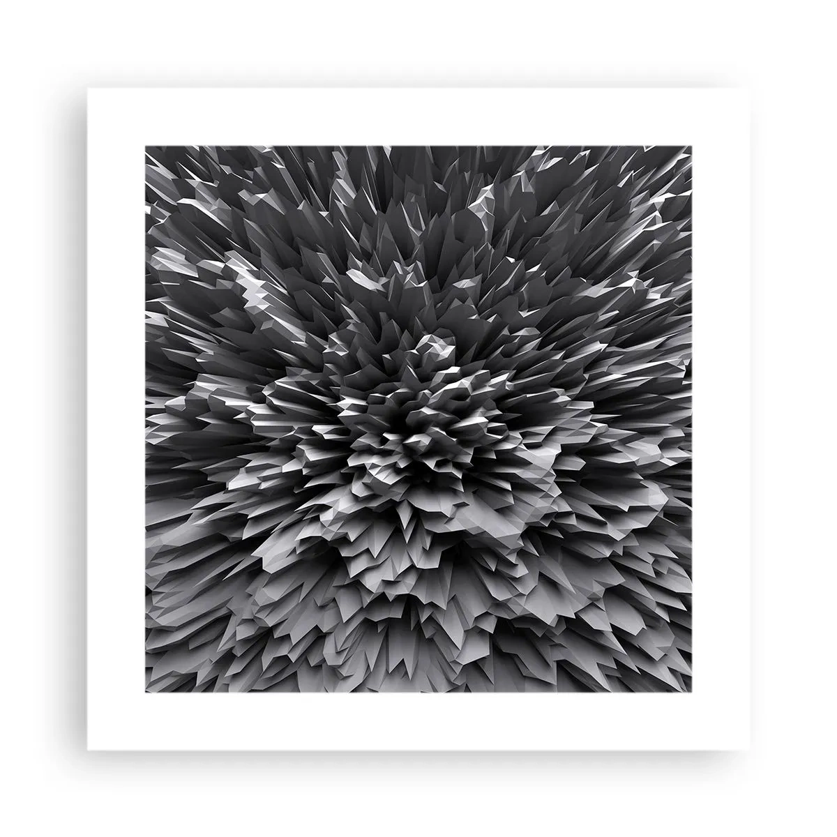 Poster - Härter kann es nicht werden - 40x40 cm