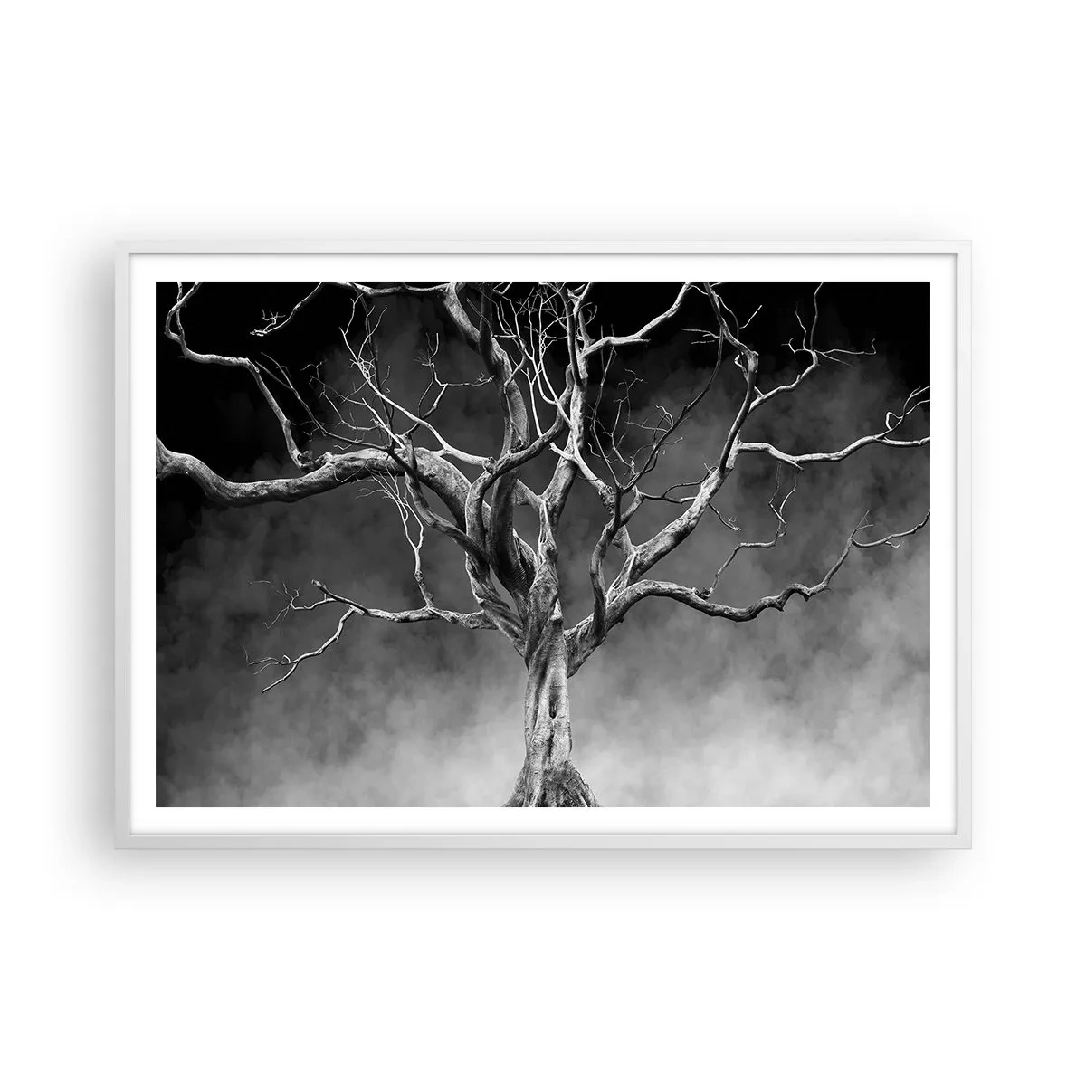 Poster in einem weißen Rahmen - Ursprünglich und heilig - 100x70 cm