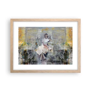 Poster in einem Rahmen aus heller Eiche - Klassisch und modern - 40x30 cm