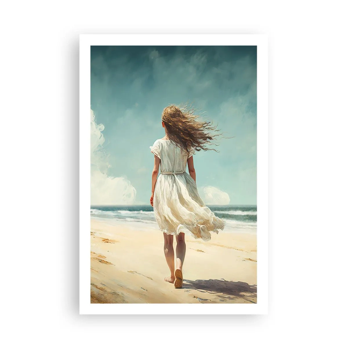 Poster - Der Sonne und dem Wind begegnen - 61x91 cm