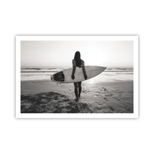 Poster - Die Tochter der Meereswelle - 91x61 cm