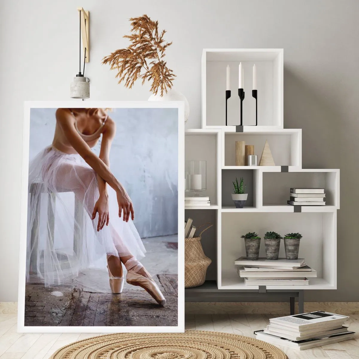 Poster - Bevor die Rampe leuchtet - 30x40 cm