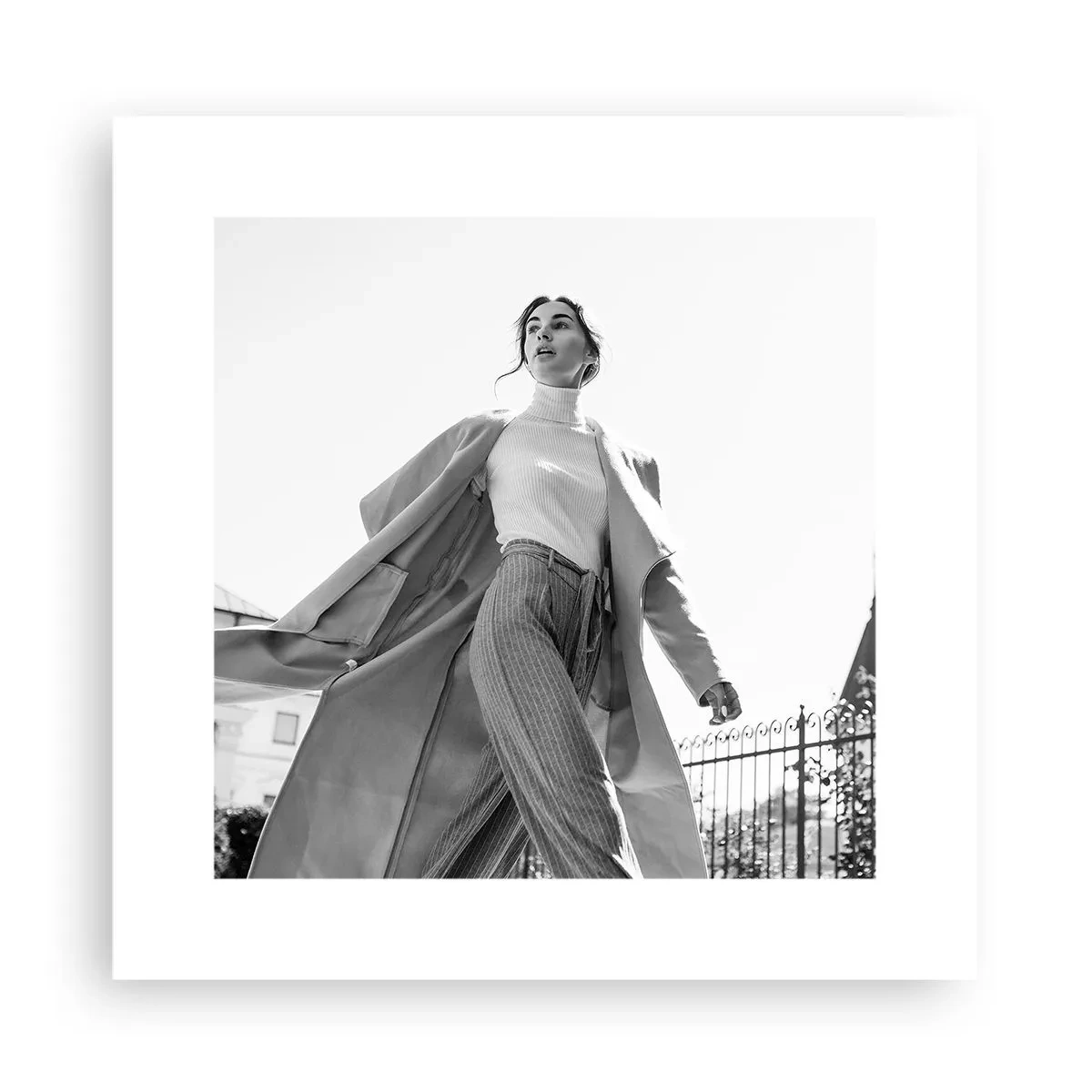 Poster - Gehst du mit mir? - 30x30 cm