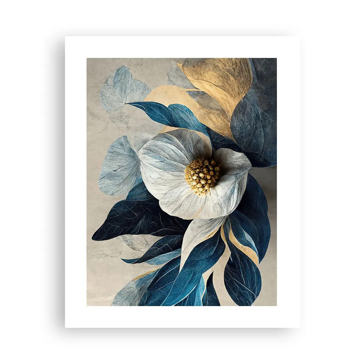 Poster - Er hat ein Herz aus Gold - 40x50 cm