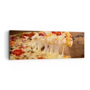 Bild auf Leinwand - Leinwandbild - Ein Meisterwerk der italienischen Kunst - 90x30 cm