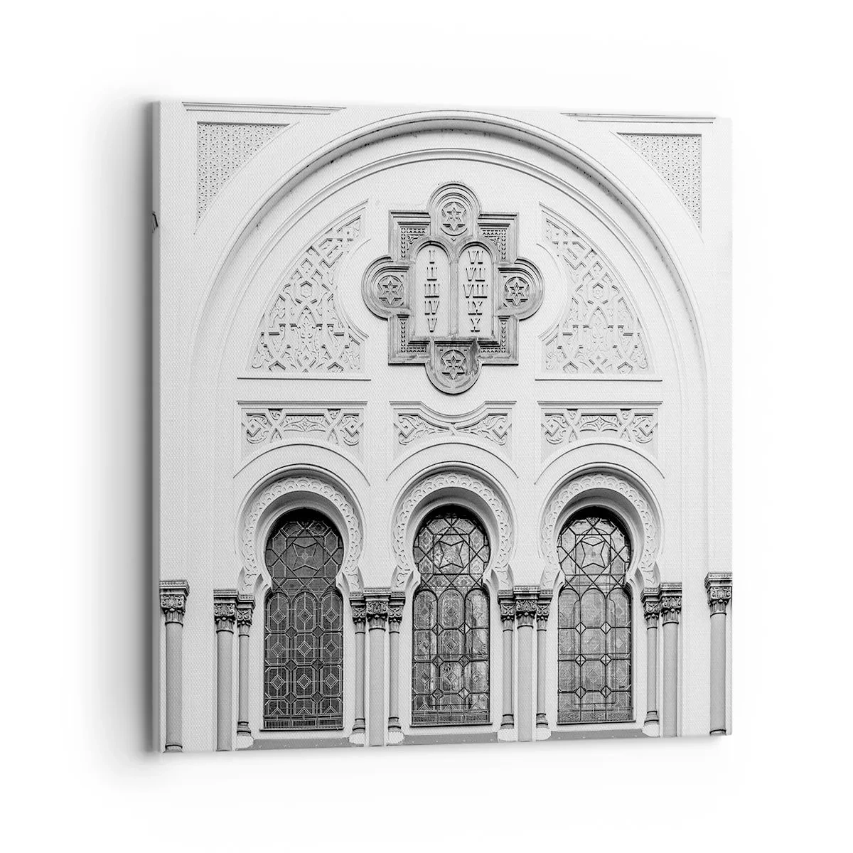 Bild auf Leinwand - Leinwandbild - An der Grenze der Kulturen - 70x70 cm