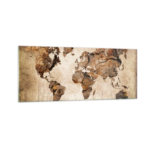 Glasbild - Bild auf glas - Entdeckung der Welt - 100x40 cm