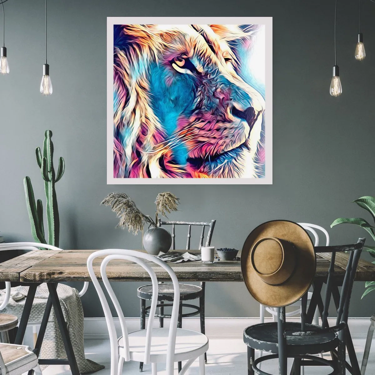 Poster - Die Weisheit der Natur - 60x60 cm